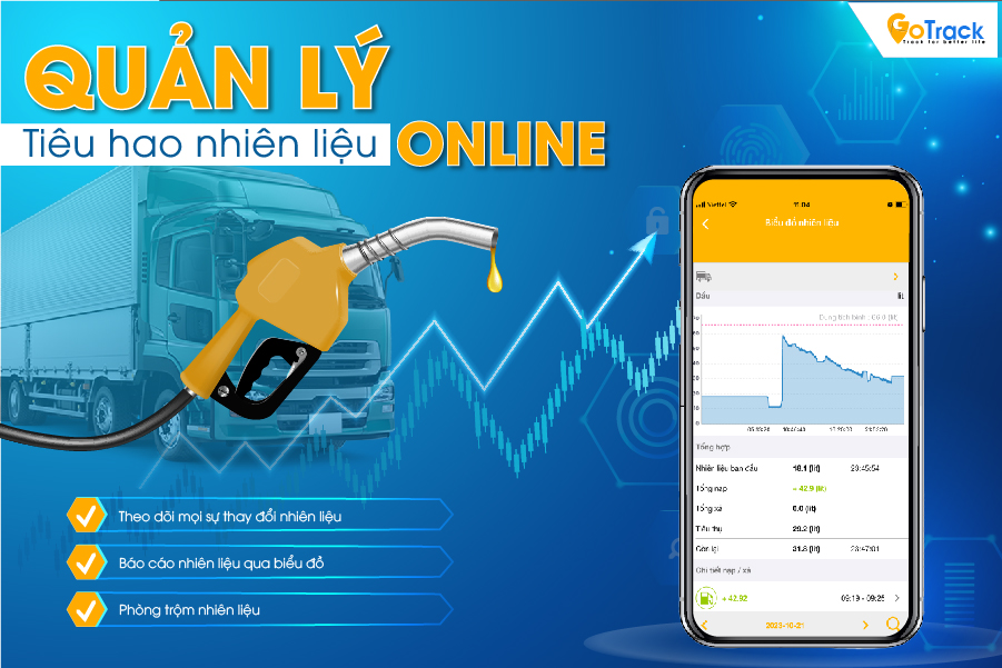 Quản lý tiêu hao nhiên liệu online