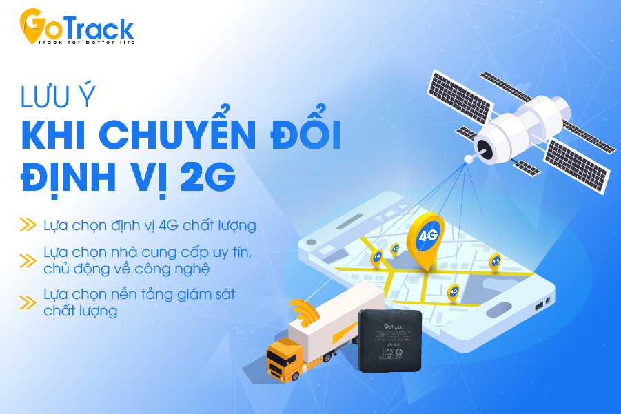 Lưu ý khi chuyển đổi định vị 2G