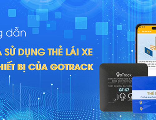 Hướng dẫn ghi và sử dụng thẻ lái xe RFID trên thiết bị GoTrack