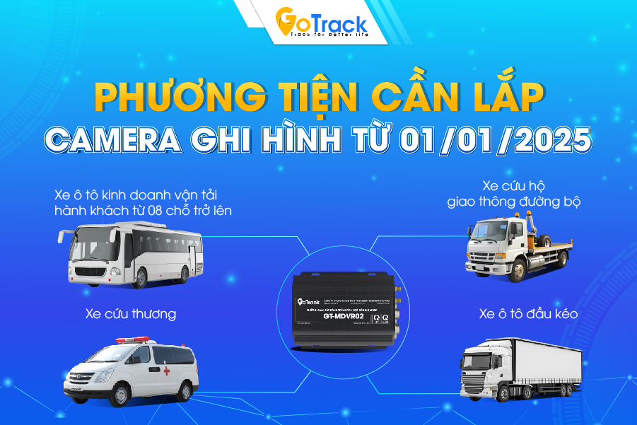 Những phương tiện phải lắp camera giám sát lái xe theo quy định mới