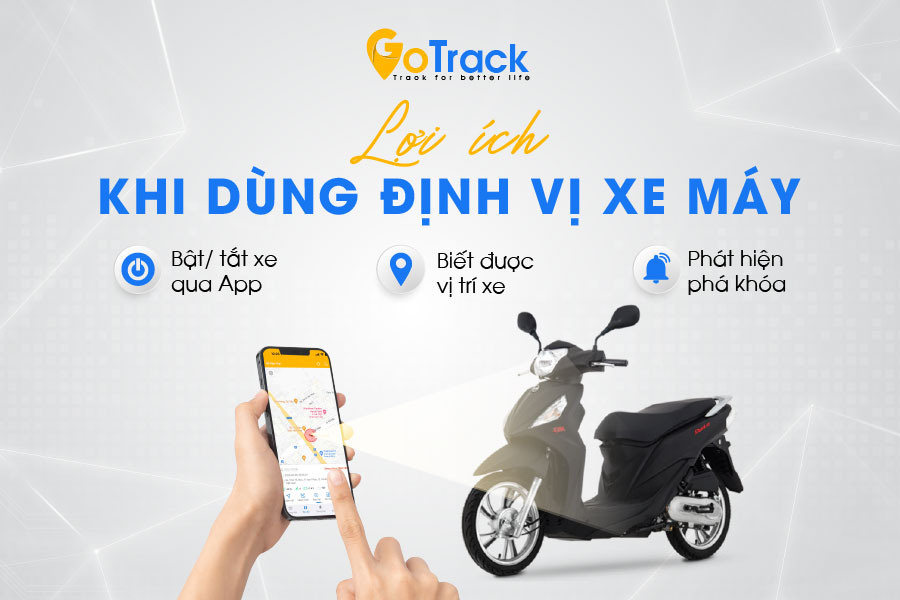 Lắp định vị xe máy đem lại lợi ích gì?