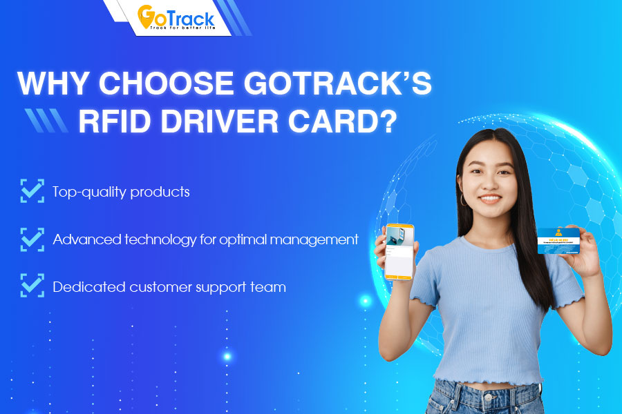 Why choose GoTrack’s RFID driver cards with NFC technology?