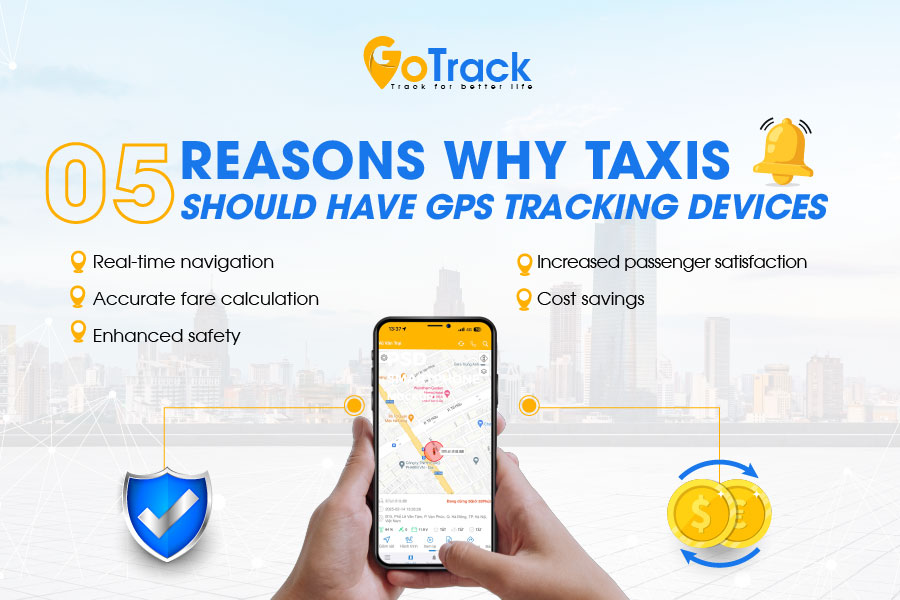 5 reasons why taxis should have GPS tracking devices