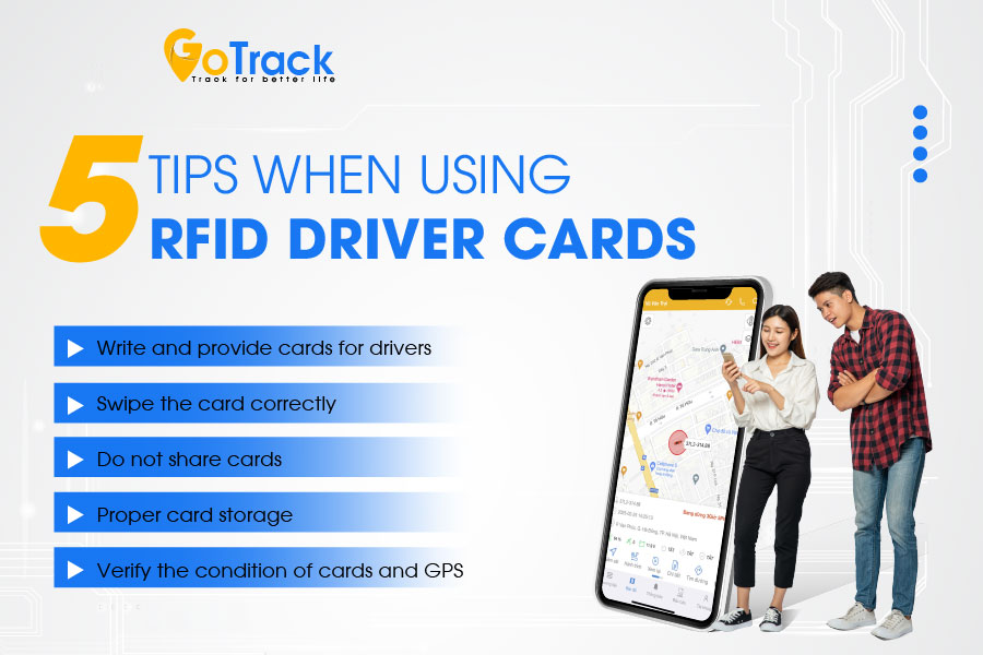 How to use RFID driver cards properly