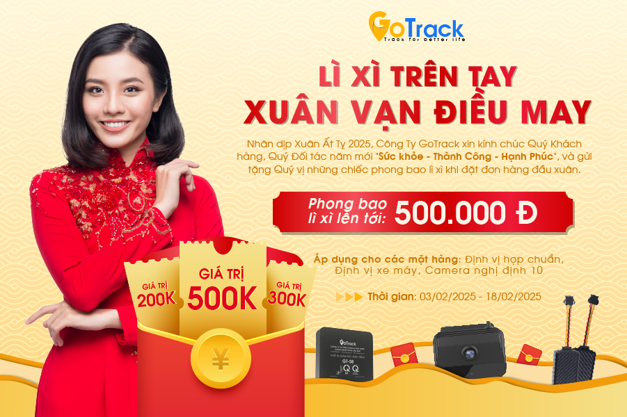 Lì xì trên tay - Xuân vạn điều may