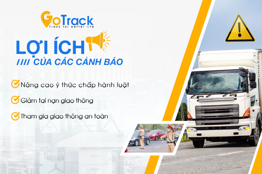 Lợi ích khi thiết bị giám sát hành trình có âm thanh cảnh báo