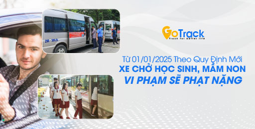 Từ 01/01/2025 Xe chở trẻ mầm non và học sinh không tuân thủ quy định mới sẽ bị phạt nặng