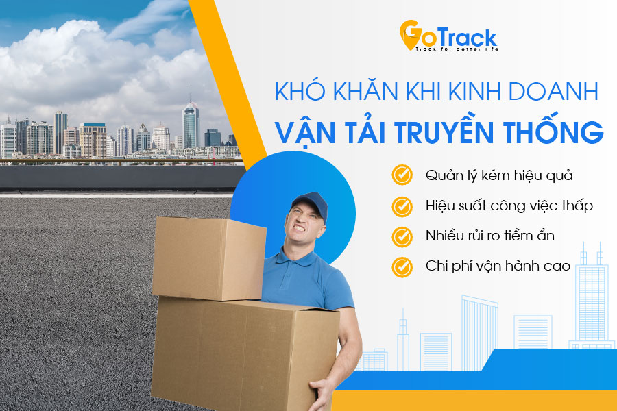 Khó khăn khi kinh doanh vận tải truyền thống