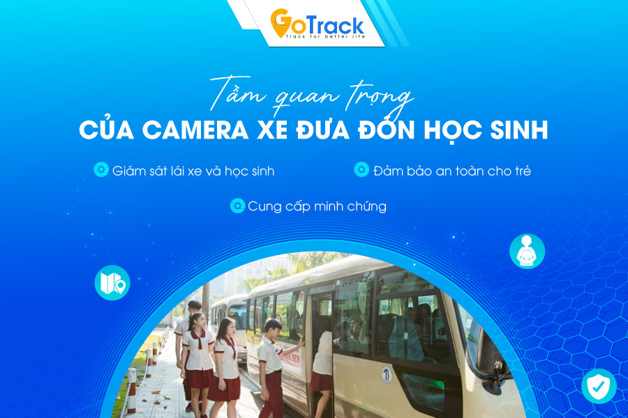Tầm quan trọng của camera xe đưa đón học sinh