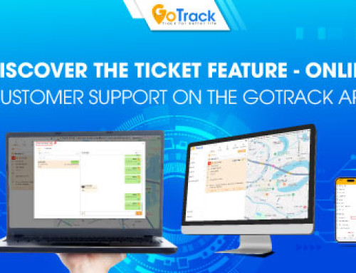 Discover the ticket feature – Online customer support on the GoTrack365 App