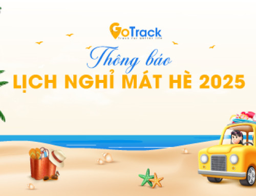 GoTrack thông báo lịch nghỉ mát hè 2025