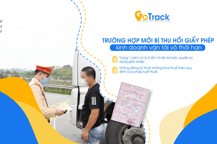 Bạn đã biết những trường hợp nào bị thu hồi Giấy phép kinh doanh và phù hiệu xe vận tải từ 2025?