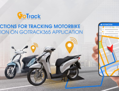 Instructions for Tracking Motorbike Location on GoTrack365 Application