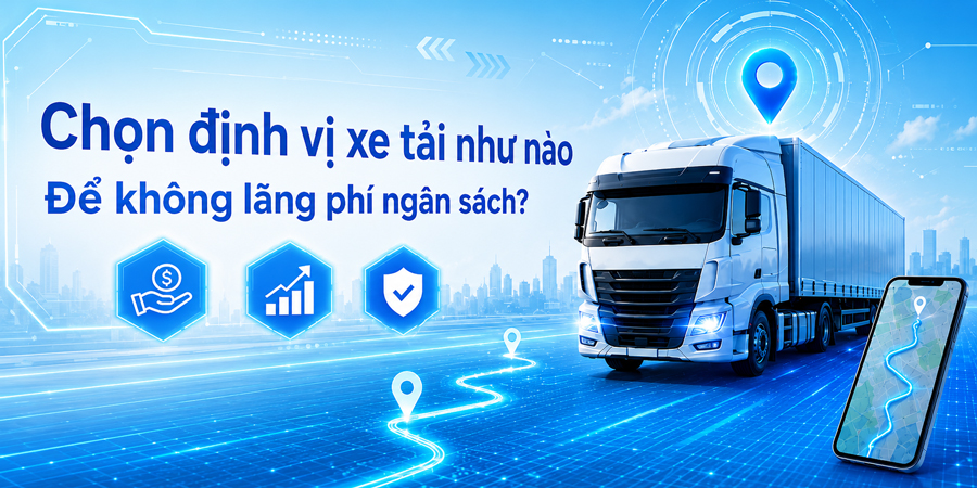 Chọn định vị xe kinh vận tải như nào để không lãng phí ngân sách?