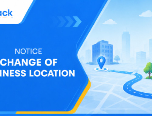 NOTICE CHANGE OF BUSINESS LOCATION